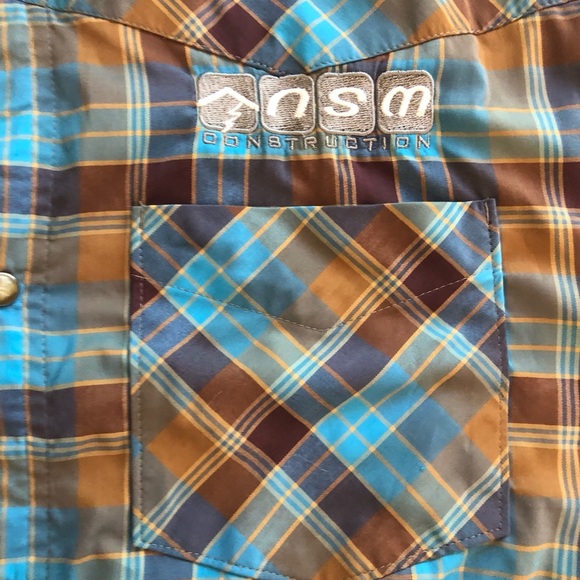 MEN’S LIGHTWEIGHT COLLARED SNAP-CLOSURE S/S LRG CLUB RIDE CYCLING SHIRT (EUC) - Picture 2 of 7